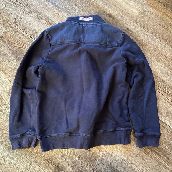 Vineyard Vines Boys The Shep Shirt Size Small Blue Zip Up Jacket Sweatshirt - Picture 3 of 3